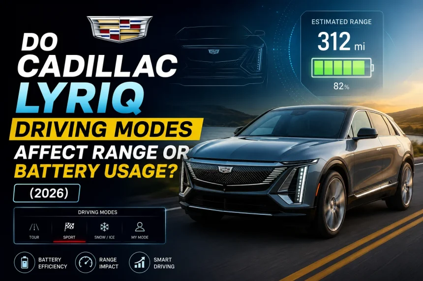 Cadillac LYRIQ Driving Modes
