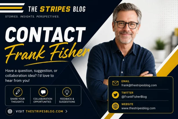 Thestripesblog Contact Frank Fisher